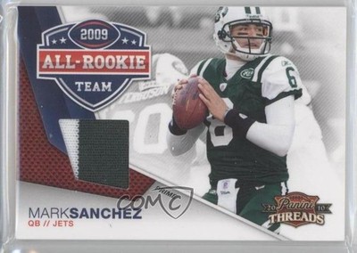 2010 Panini Threads 2009 All Rookie Team Prime 18/50 Mark Sanchez #1 1e0