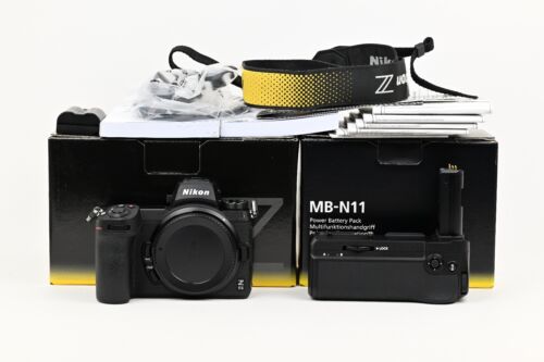 Nikon Z 6II 24,5MP DSLM Gehäuse mit Nikon MB-N11 Batteriegriff OVP Top - Afbeelding 1 van 14