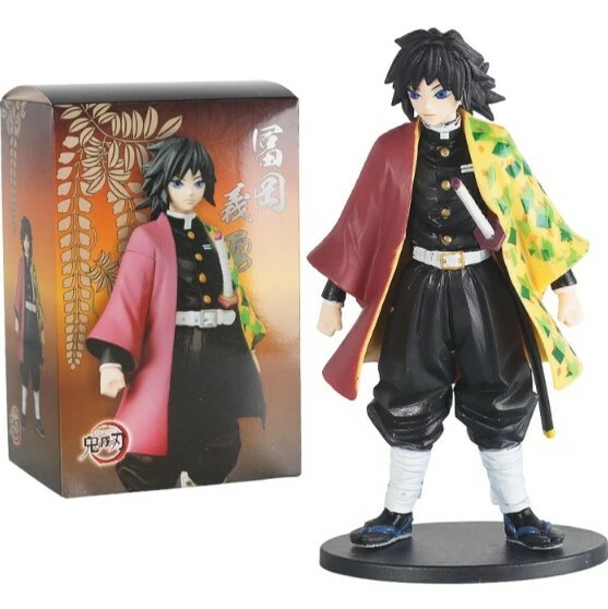 Figurine Demon Slayer Tomioka Giyu Pilier de l'Eau 16 cm Jouet Collection Manga PVC
