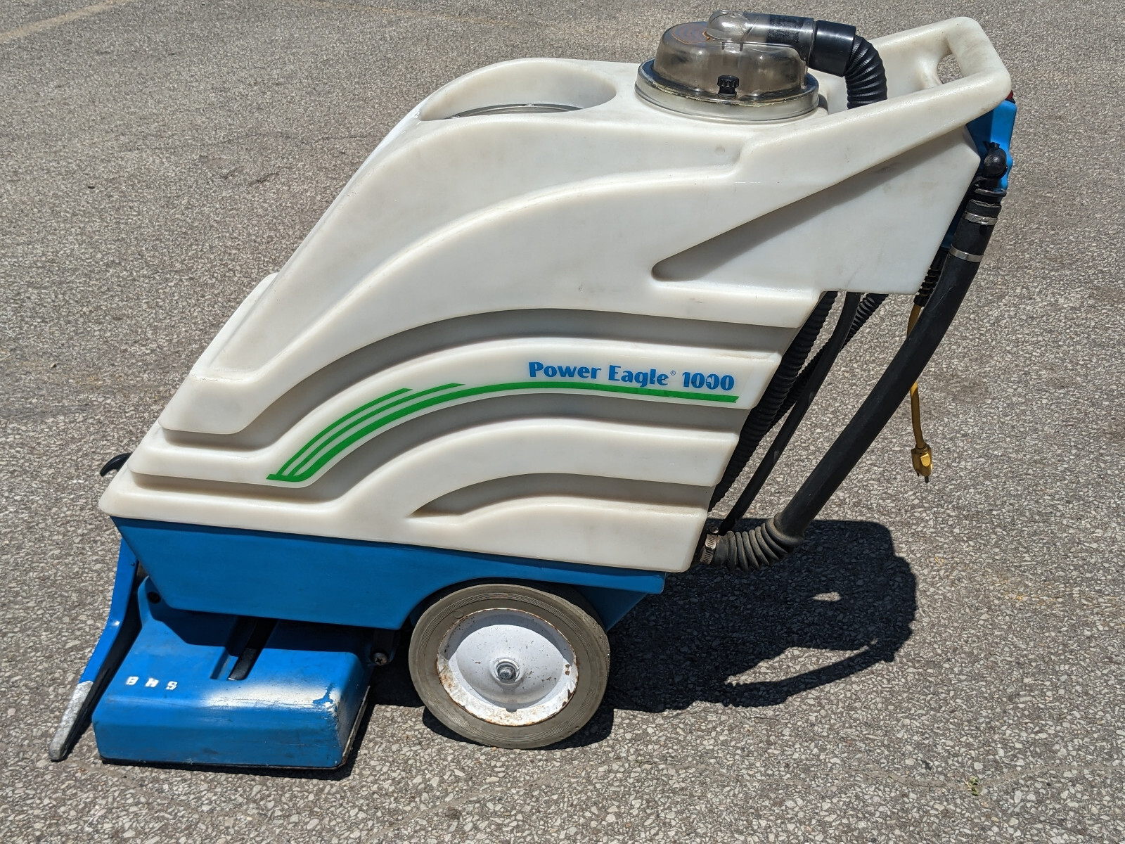 Castex Power Eagle 1000 Commercial Carpet Cleaner WORKING vacuum