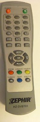 Telecomando Re-Flix Light Per TV ZEPHIR TAG42-9000 – Sostituto Originale, Pronto All'Uso