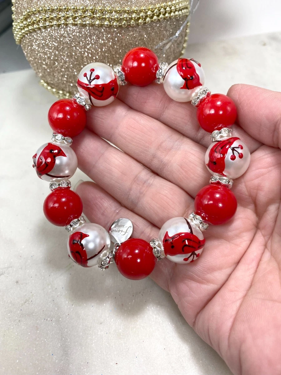 Red bird bracelet sale