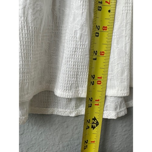 Hello Molly White St Cloud Mini Dress Puff Sleeve NWT Small Beach Vacation Dress - Bild 5 von 7