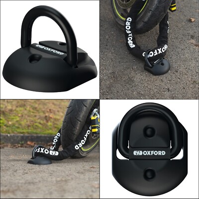 Oxford Task Force Motorrad Bodenanker klappbar Roller Wandanker Sicherheit