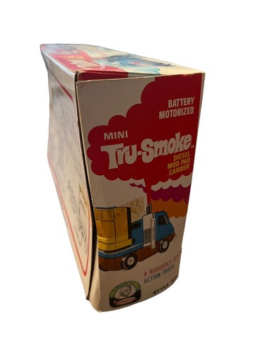 1970 Remco Mini Tru-Smoke Diesel MOD-PAD Carrier with Box Read - Afbeelding 7 van 21