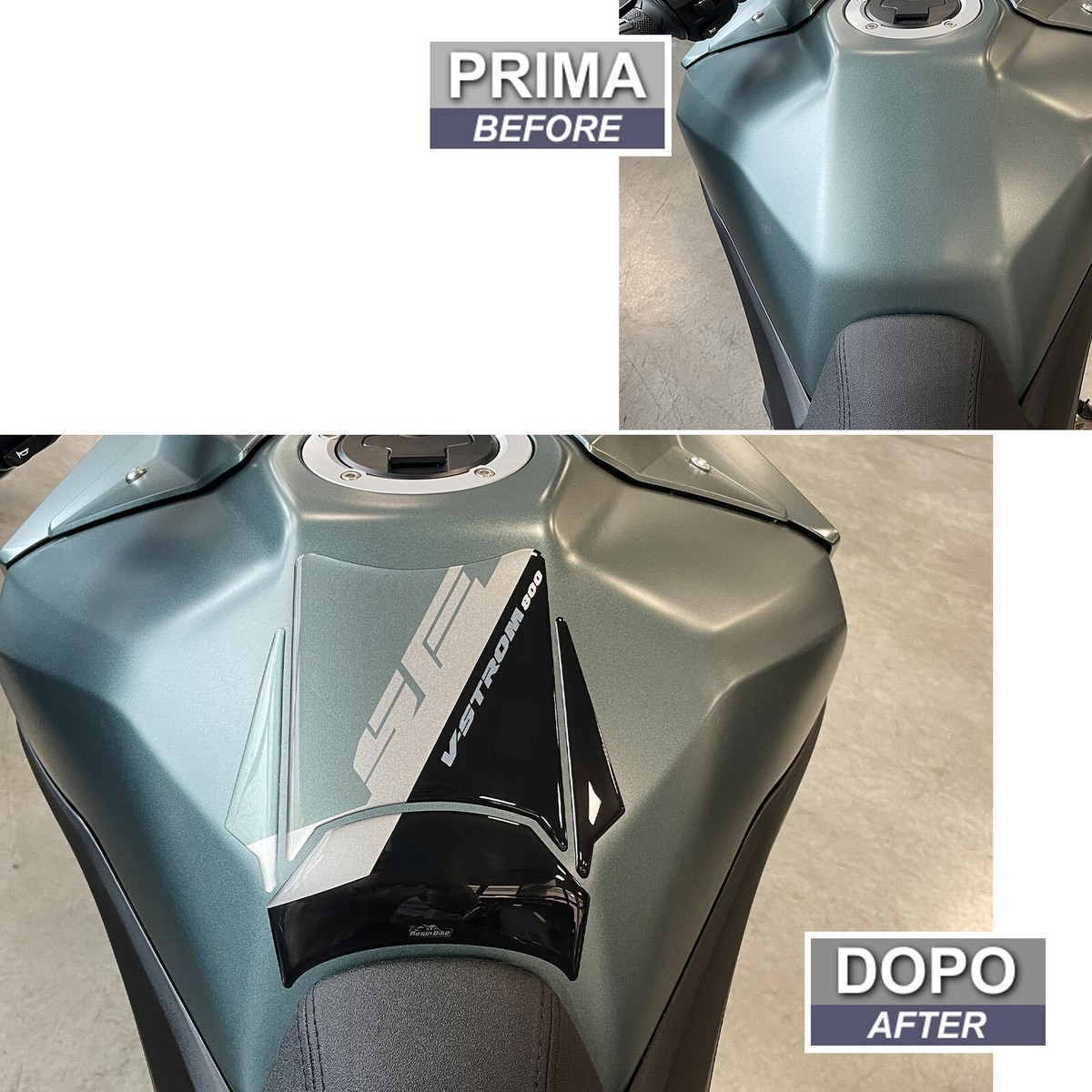 KIT STICKERS VSTROM 800 DE TEAM SUZUKI