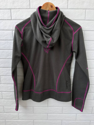 R-RONDON スエット NORRONA 1034-08 / 29 Warm1 Zip Hoodie Women's Gray Full Zip Fleece