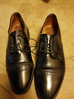 Allen Edmonds Clifton Mens Black Leather Cap Toe Derbies Sz 13 C ALLEN EDMONDS  main image 3