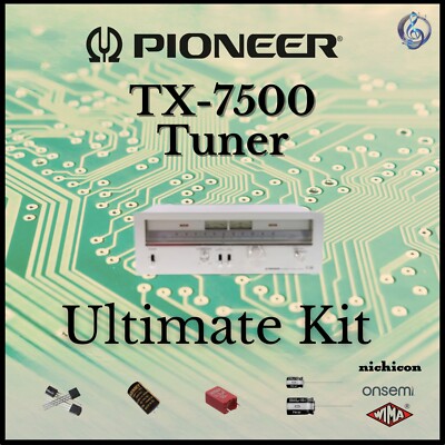 Pioneer TX-7500 Tuner Ultimate Upgrade Kit Genuine Parts