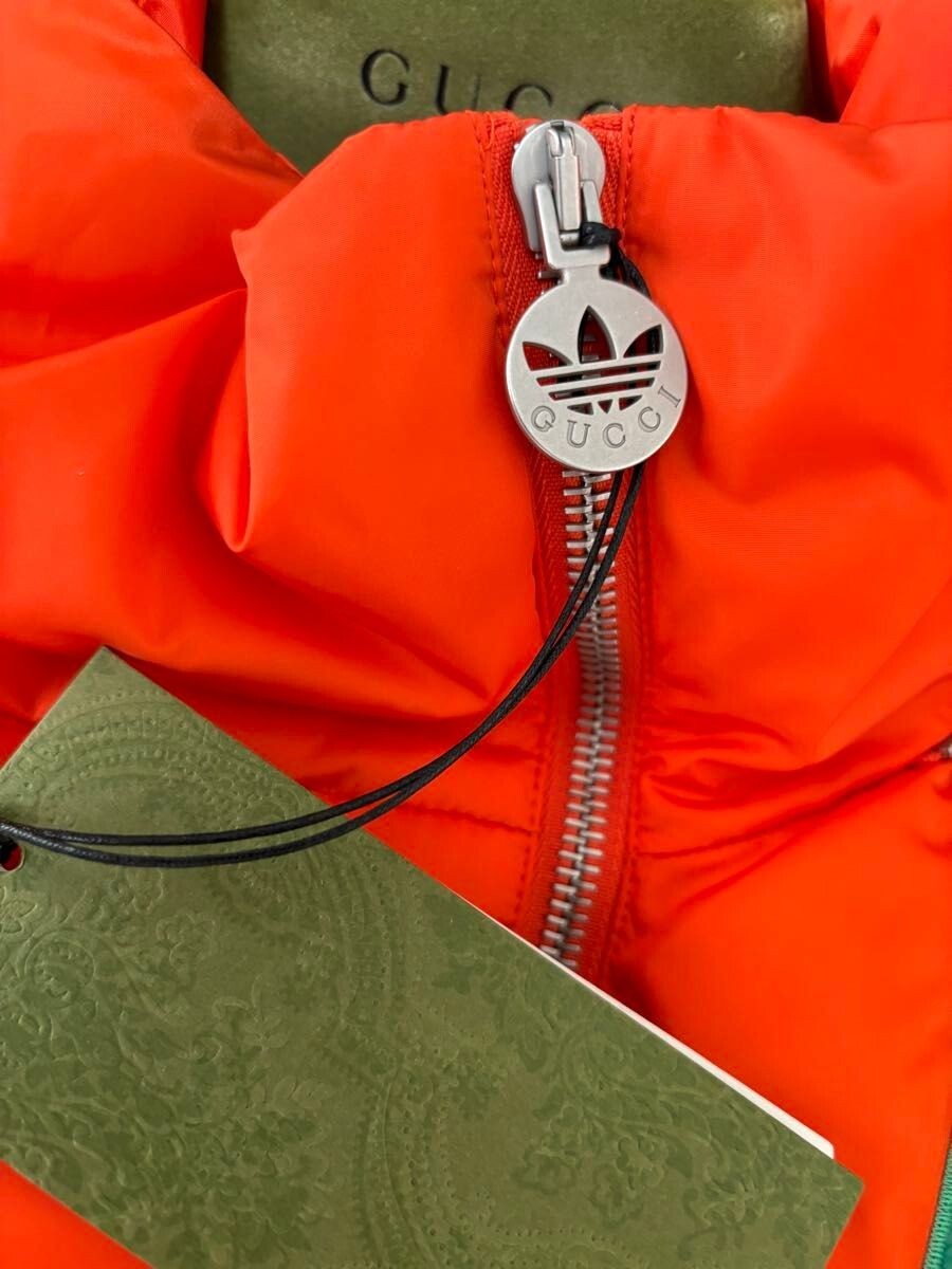 GUCCI×adidas グッチ×アディダス コラボ ダウンベスト 46 New GUCCI x adidas collaboration Down Jacket Vest 3Way size 46 M