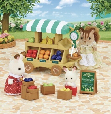 calico critters fruit wagon