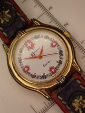 B Switzerland Swiss Made Quartz Womens Watch