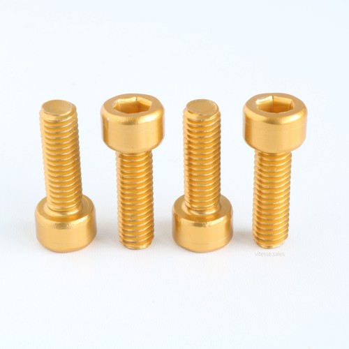 Drink Bottle Cage Bolts M5 x 15mm Gold Lightweight Aluminium Water Bottle Cage eBay