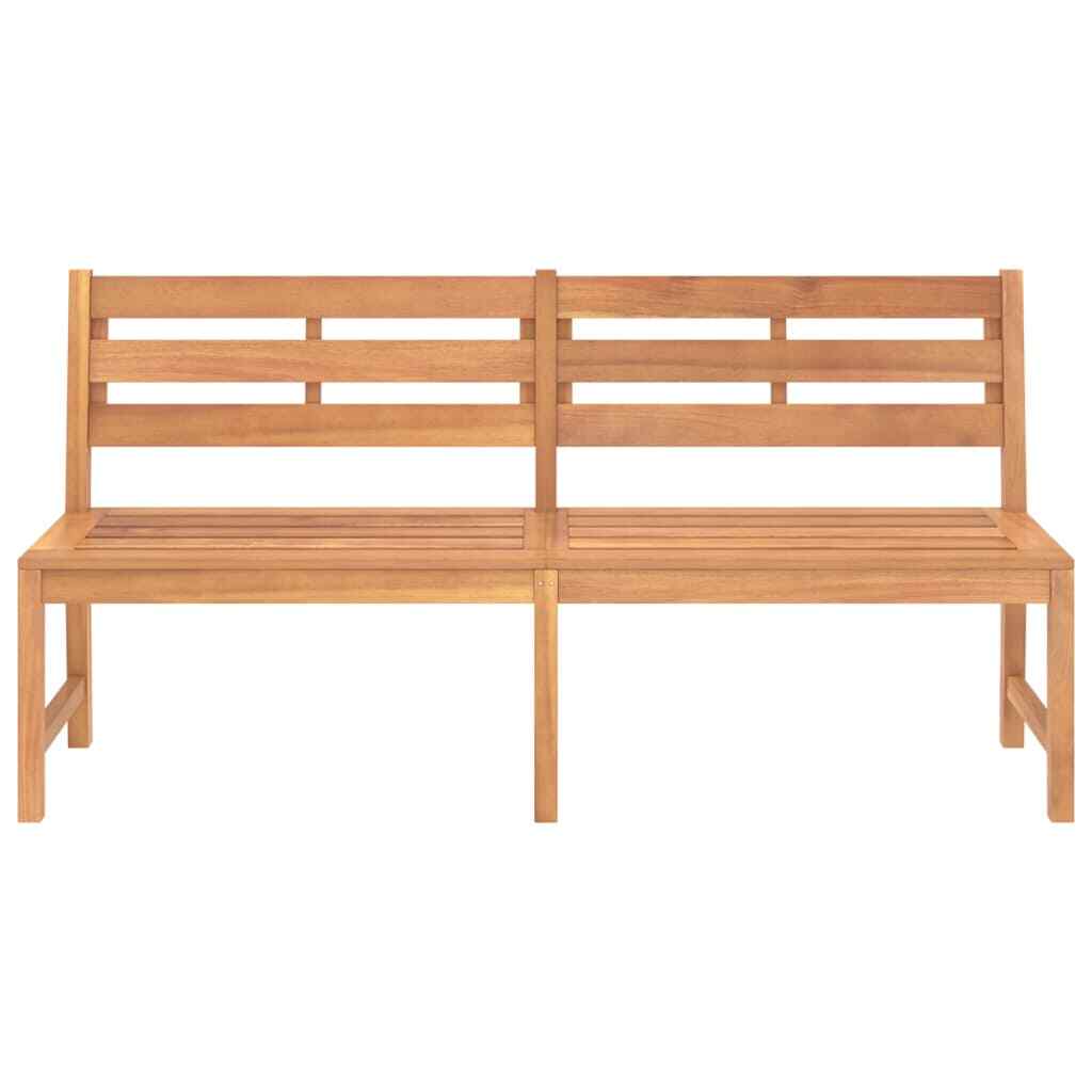 AX Panchina Stagionato Panca Teak Resistente Mobile 180x59x90cm Giardino 316636