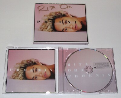 Singer RITA ORA signed Autographed ''PHOENIX'' CD COVER - SEXY Hot ACOA COA