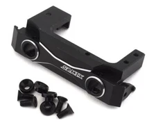 Samix SCX10 II Short Aluminum Bumper Mount w/Adjustable Servo Mount (Black)