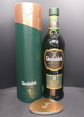 Glenfiddich 12 Years Single Malt Scotch Whisky 40% Scotland Seltene Ausführung