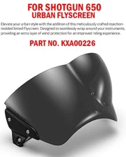 "URBAN FLYSCREEN" FIT FOR ROYAL ENFIELD SHOTGUN 650