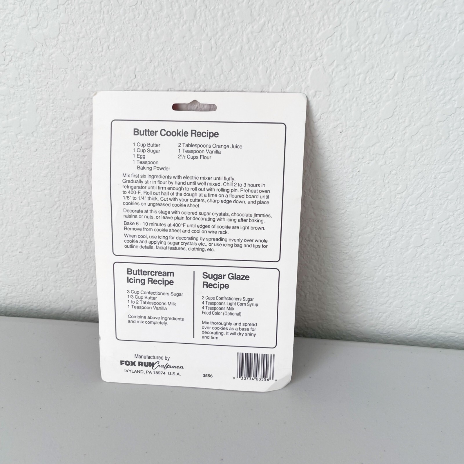 VTG Fox Run Craftsmen USA Made Sweetheart Valentine Cookie Cutters 4 Count NEW