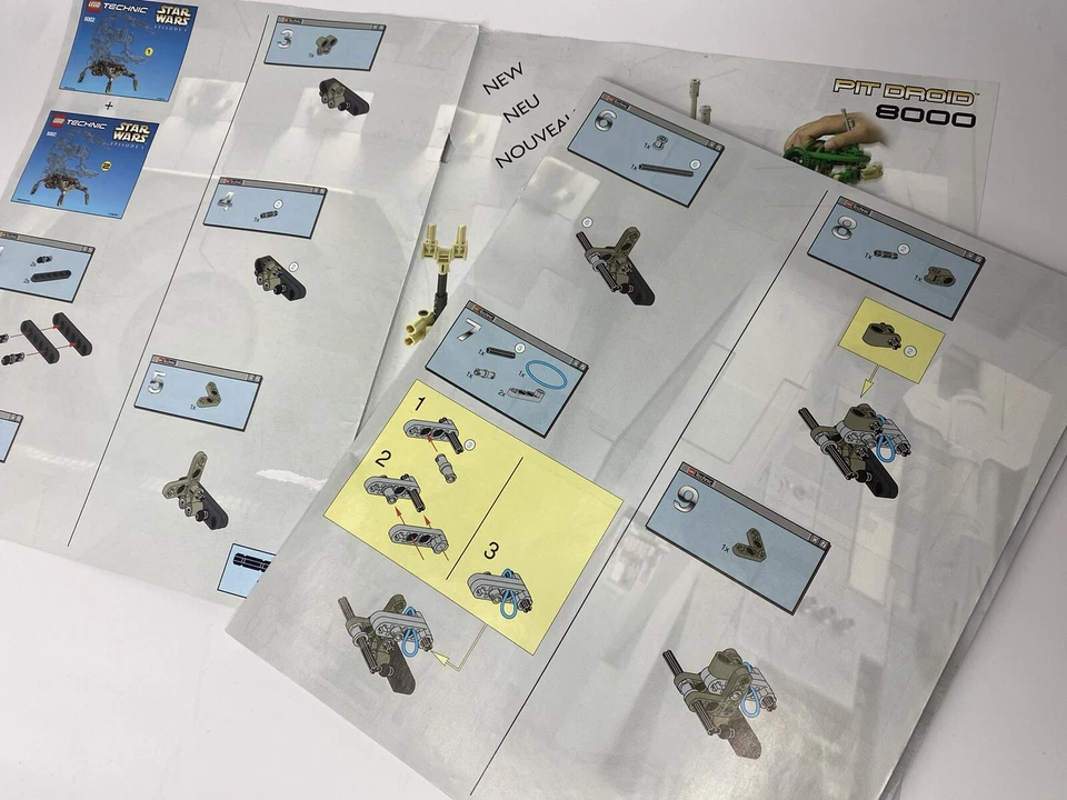 LEGO Technic Star Wars: Destroyer Droid (8002) Set - Image 3 of 4