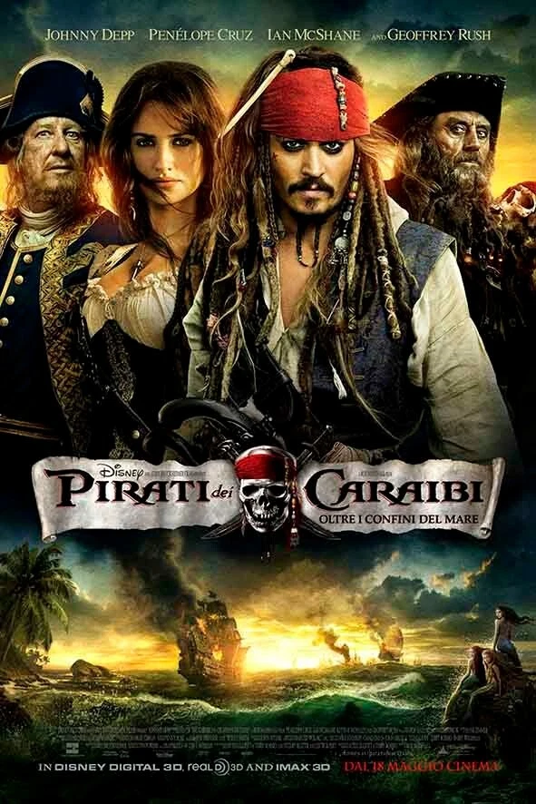 Pirati dei Caraibi La Vendetta di Salazar: character poster di Johnny Depp