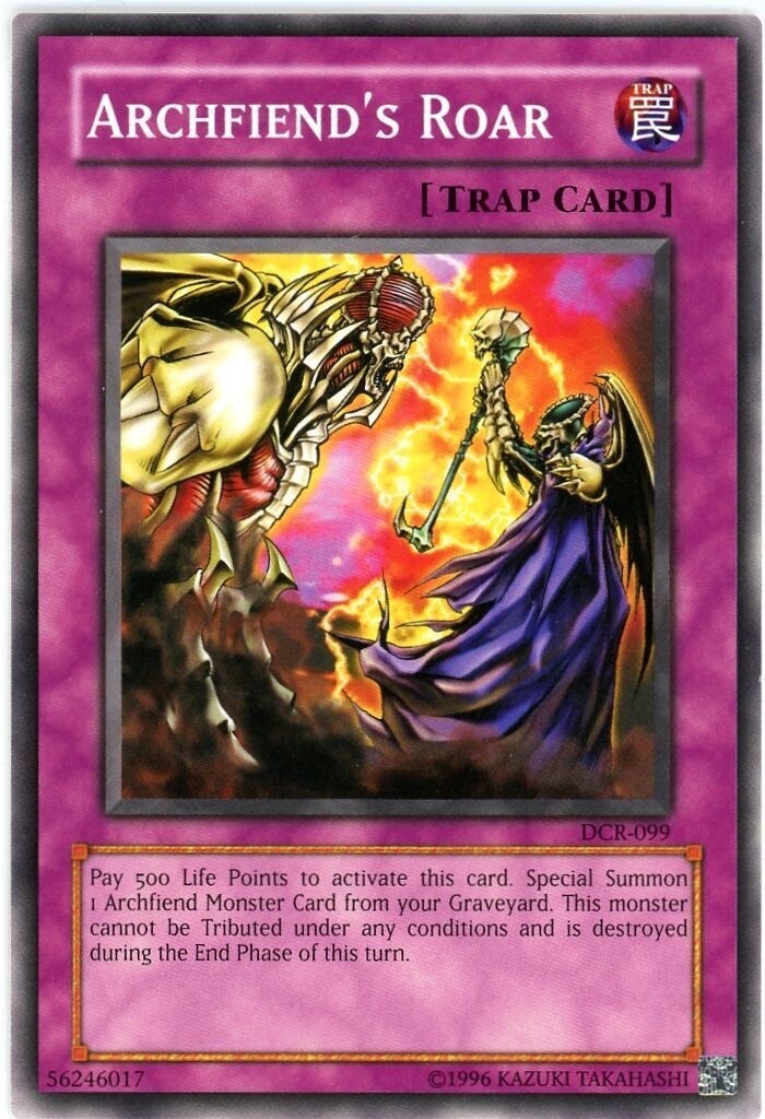 Yu-Gi-Oh! - Archfiend's Roar (DCR-099) - Dark Crisis