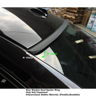 SpoilerProX Rear Window Roof Spoiler Wing Fits Volvo S60 2006-2009 4Dr 244R
