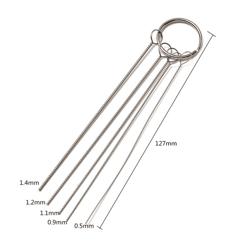 11x Cleaning Brush Set Kit Airbrush Paint Spray Gun Nozzle Tip Cleaner