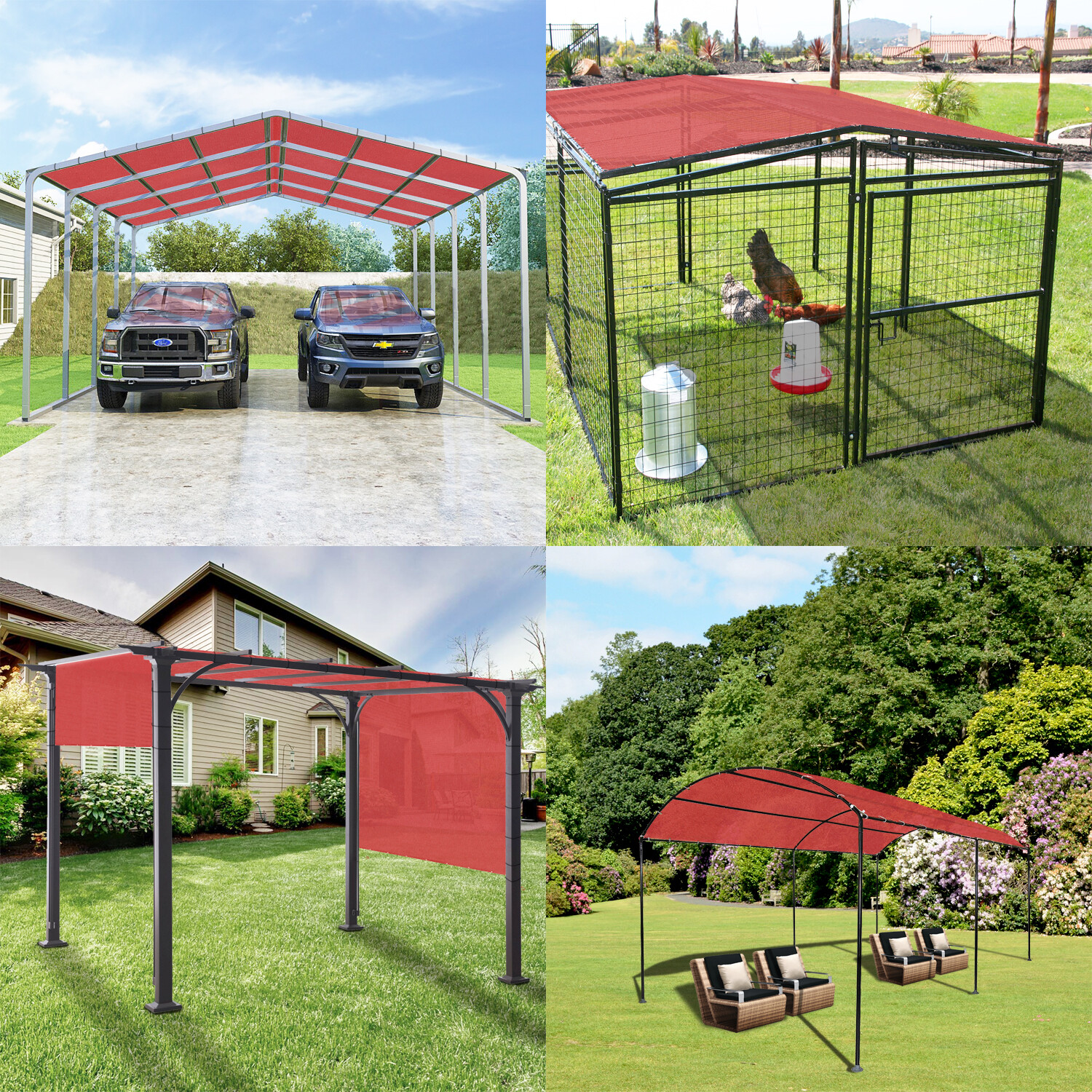 Sun Shade Sal Bege Hemmed Fabrc Cloth Canopy Awnng Pato Outdoor UV
