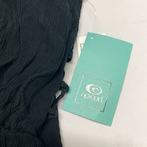 Rip Curl Earth Angel Black Dress Women's Sleeveless Beachwear Cover Up NWT - Picture 3 of 5