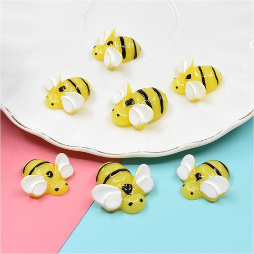 2-pak Etui na telefon komórkowy Nakrycie głowy Flatback Charms Diy Bee Decor - Zdjęcie 3 z 12