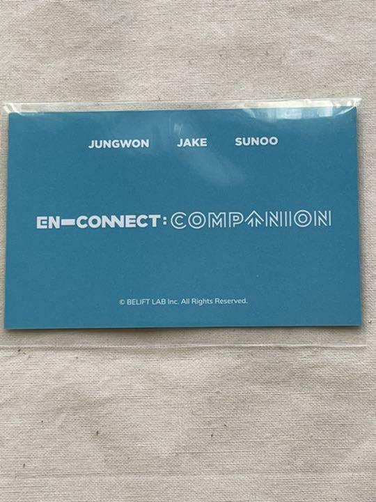 ENHYPEN en-connect companion トレカ　10セット ENHYPEN EN-CONNECT エンコネクトトレカセット ニキ - メルカリ