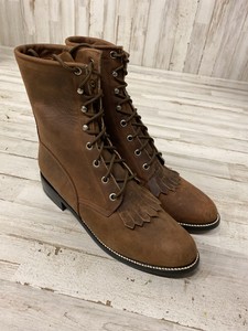 tony lama lace up work boots