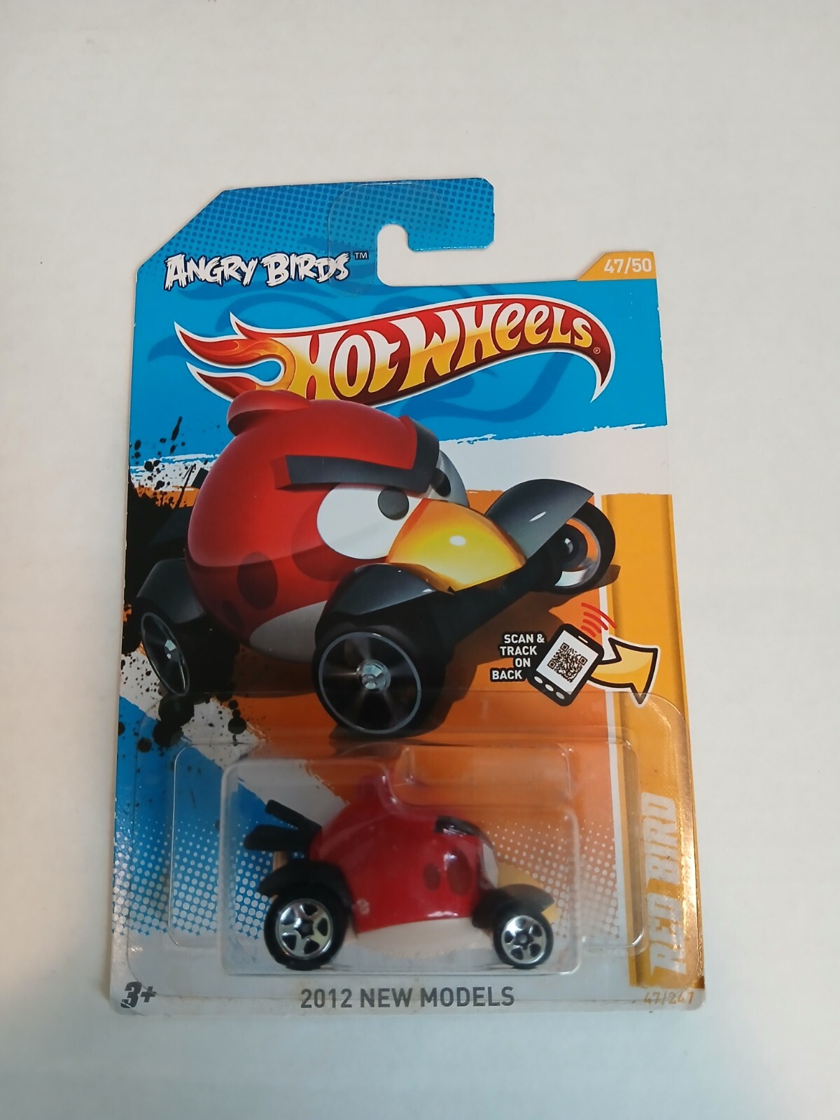 ANGRY BIRDS RED BIRD 2012 HOT WHEELS #47/247!!!!