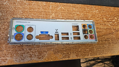 HP Pavilion P6110Y Desktop Computer I/O Plate Panel 13GP084AM690-1H2 | eBay