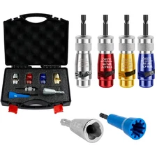 Wire Stripping and Twisting Tool Set Adjustable Aluminum Alloy Wire Peeler