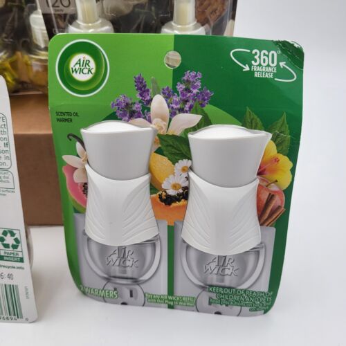 (3) Air Wick Brown Sugar & Vanilla Scented Oil Refills 2 Packs & 2 Warmers - Picture 4 of 5