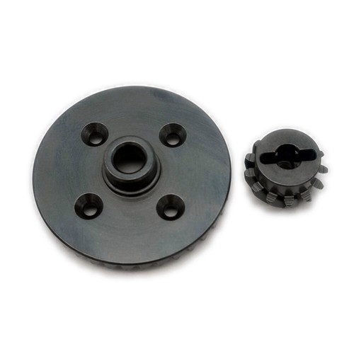 Stahl Spirale Heck Diff Hohlrad 37T Ritzel Zahnrad 13T für Traxxas 1/10 Maxx 8977 - Bild 1 von 3