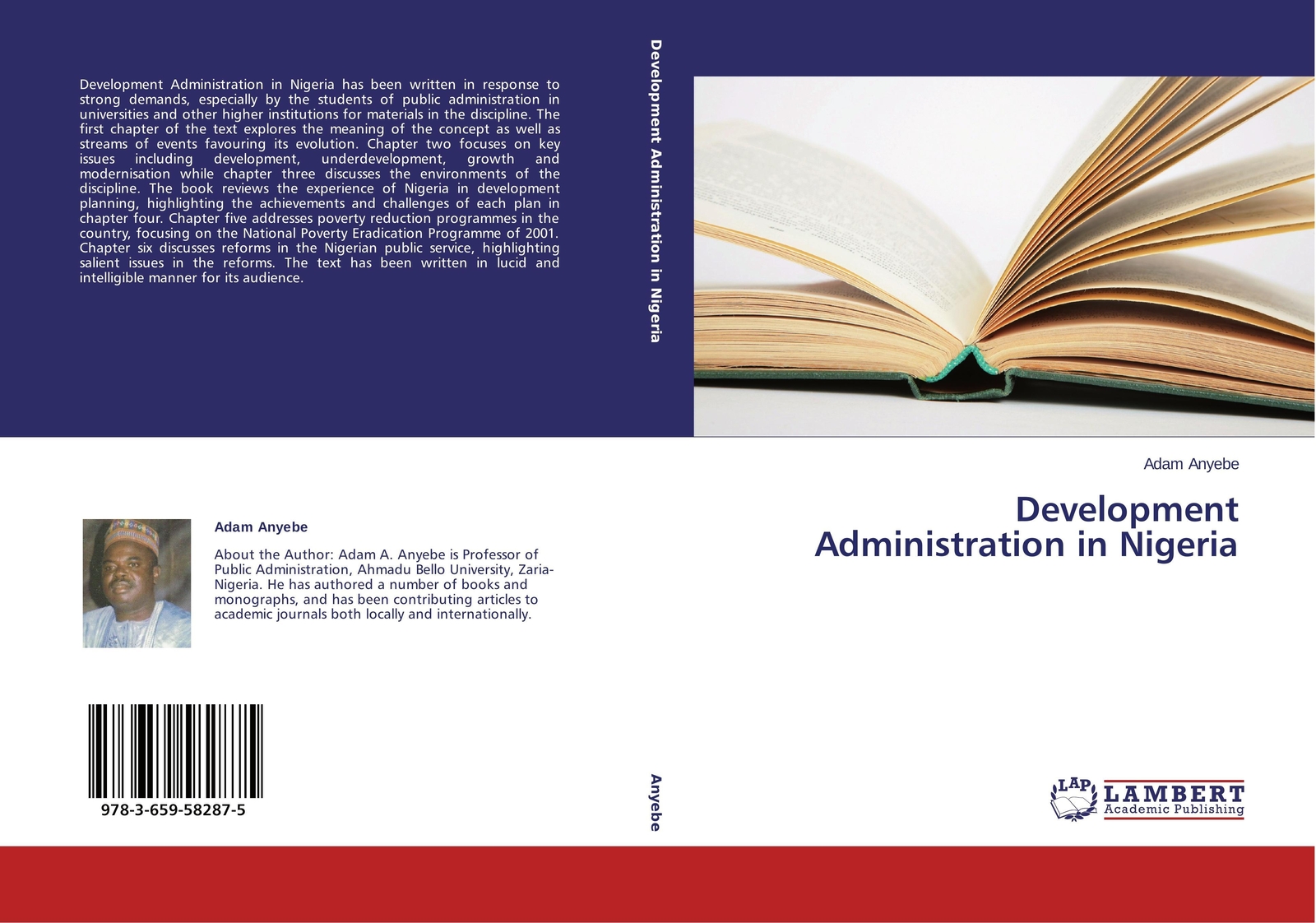 Thumbnail - Adam Anyebe | Development Administration In Nigeria | Taschenbuch |