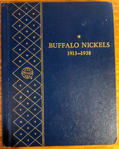 Buffalo Nickels 1913-1938 Whitman Classic Albums Coin Albums #9408 USED