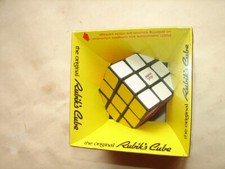 Vintage 1980 Rubik's Cube puzzle game IDEAL 2164-2 MISP 80's  F23