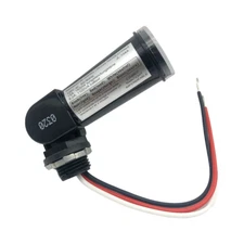 LED 120V Dusk To Dawn Outdoor Swivel Photo Cell Light Control Photocell Sensor