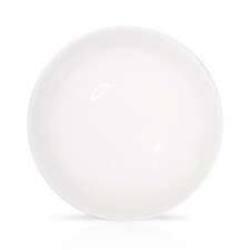14" Flat Round Serving Platter Set of 6, 12 & 18 – White Premium Porcelain Plate