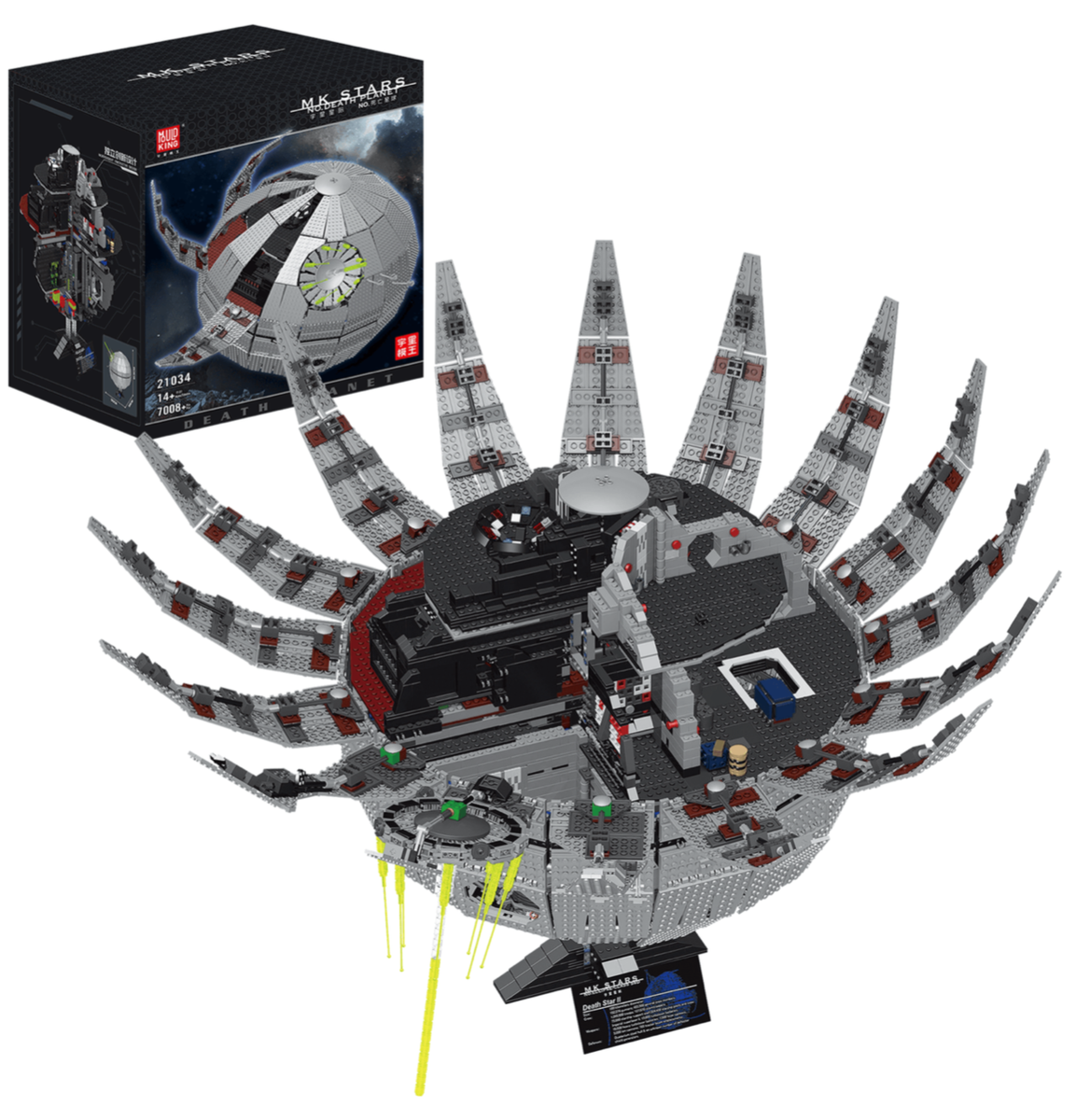 Mould King 21034 Death Star Star Wars Spaceship Building Block Toy