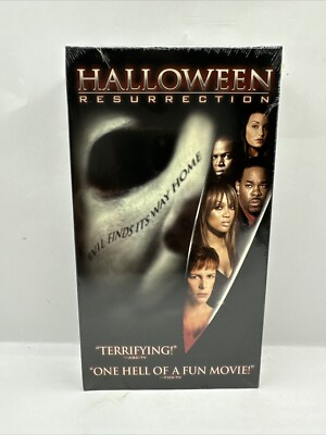 Halloween: Resurrection (VHS, 2002) *RARE OOP* Michael Myers