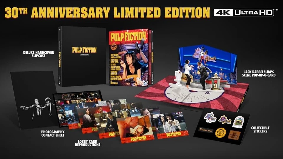PULP FICTION 30TH Anniversary Limited Edition 4k Ultra HD Blu Ray - image 4 of 4