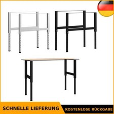 2 x Werktisch Tischgestell Seitenteil Tischbein Packtisch Tisch Werkbank Stahl