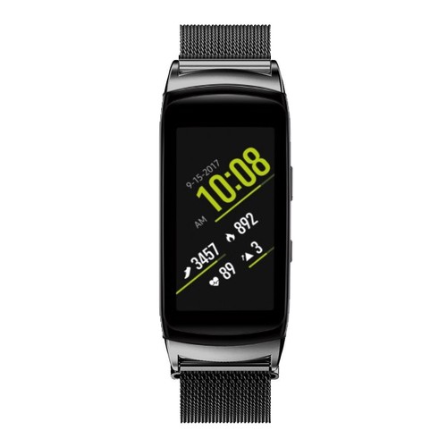 Correa de reloj pulsera de malla milanesa para Samsung Gear Fit 2 / Fit 2 Pro - Imagen 5 de 26