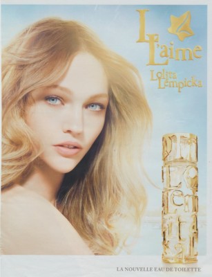Werbepapier - Advertising Paper - Elle L'Aime von Lolita Lempicka