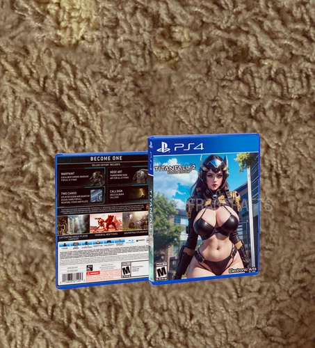 Titanfall 2 Deluxe Edition PS4 CUSTOM COVER ART & CASE - NO GAME